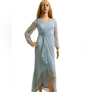 Adrianna Papell Cascading Ruffle Dress